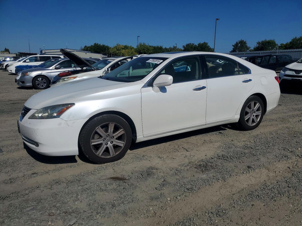 2007 Lexus Es 350 Белый vin: JTHBJ46G372138856