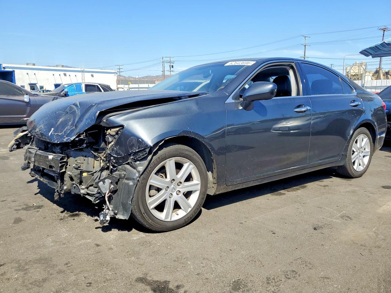 2007 Lexus Es 350 Charcoal vin: JTHBJ46G372139764