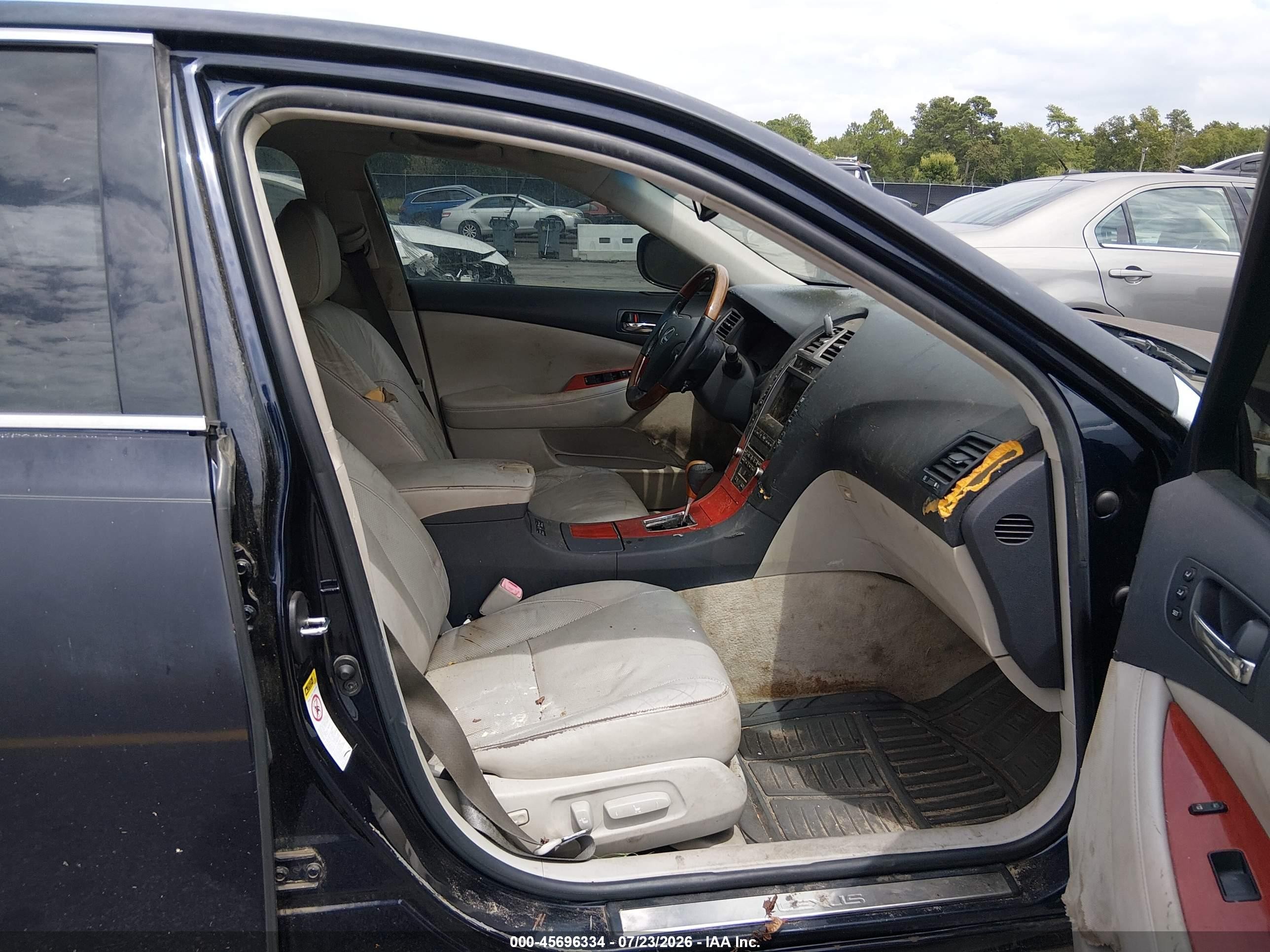 2007 Lexus Es 350   Blue vin: JTHBJ46G372148447