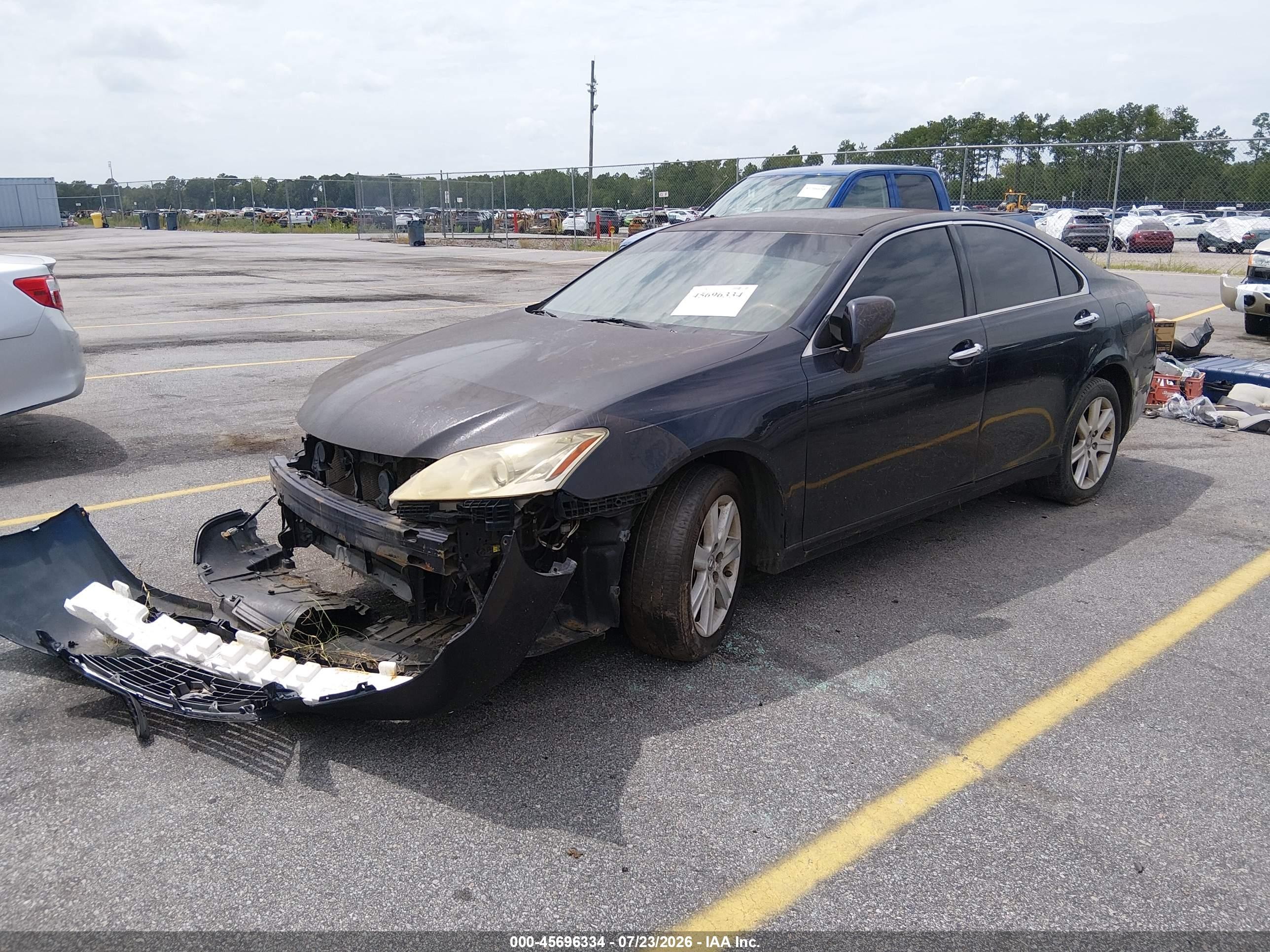 2007 Lexus Es 350   Blue vin: JTHBJ46G372148447