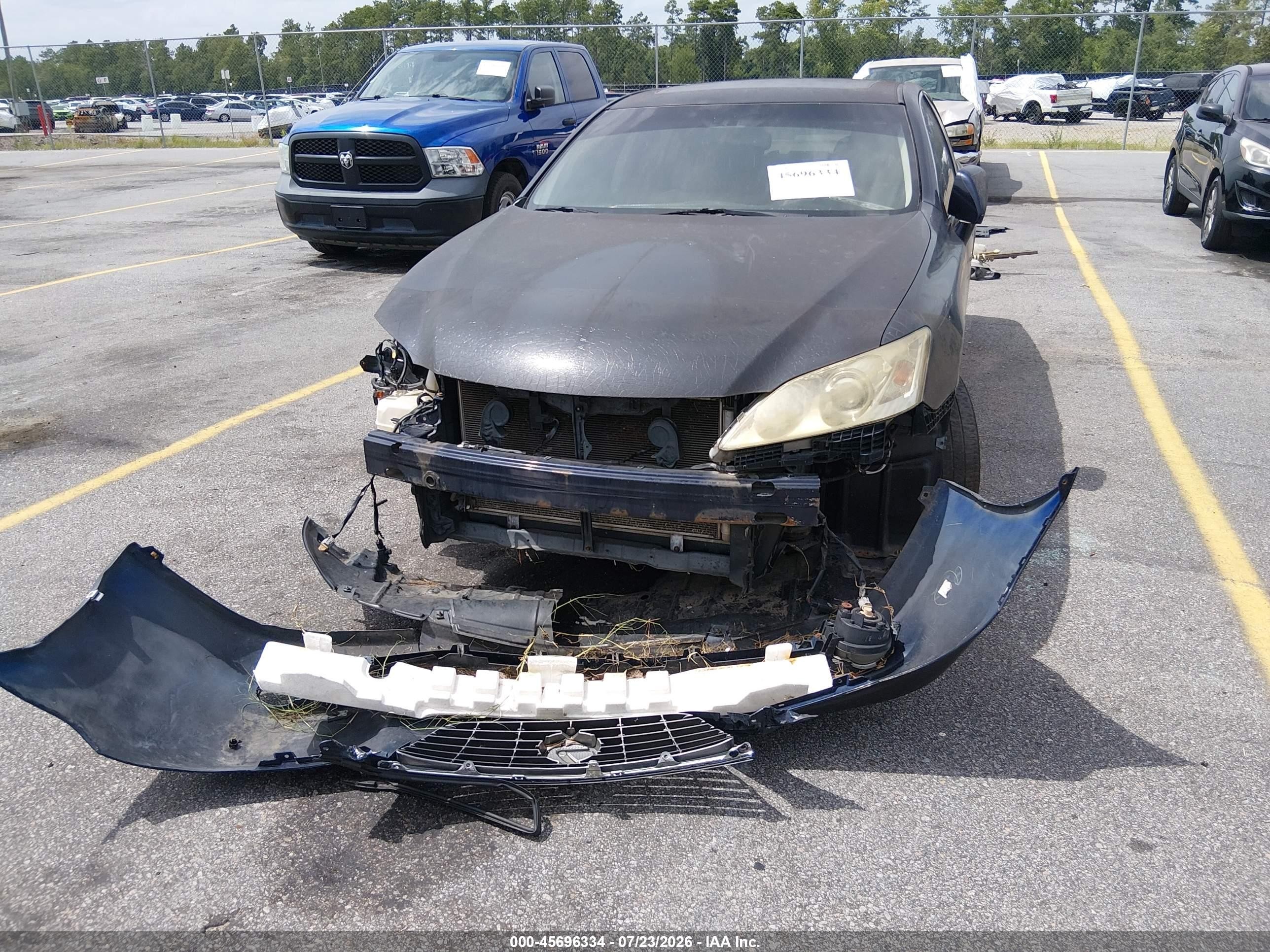 2007 Lexus Es 350   Blue vin: JTHBJ46G372148447