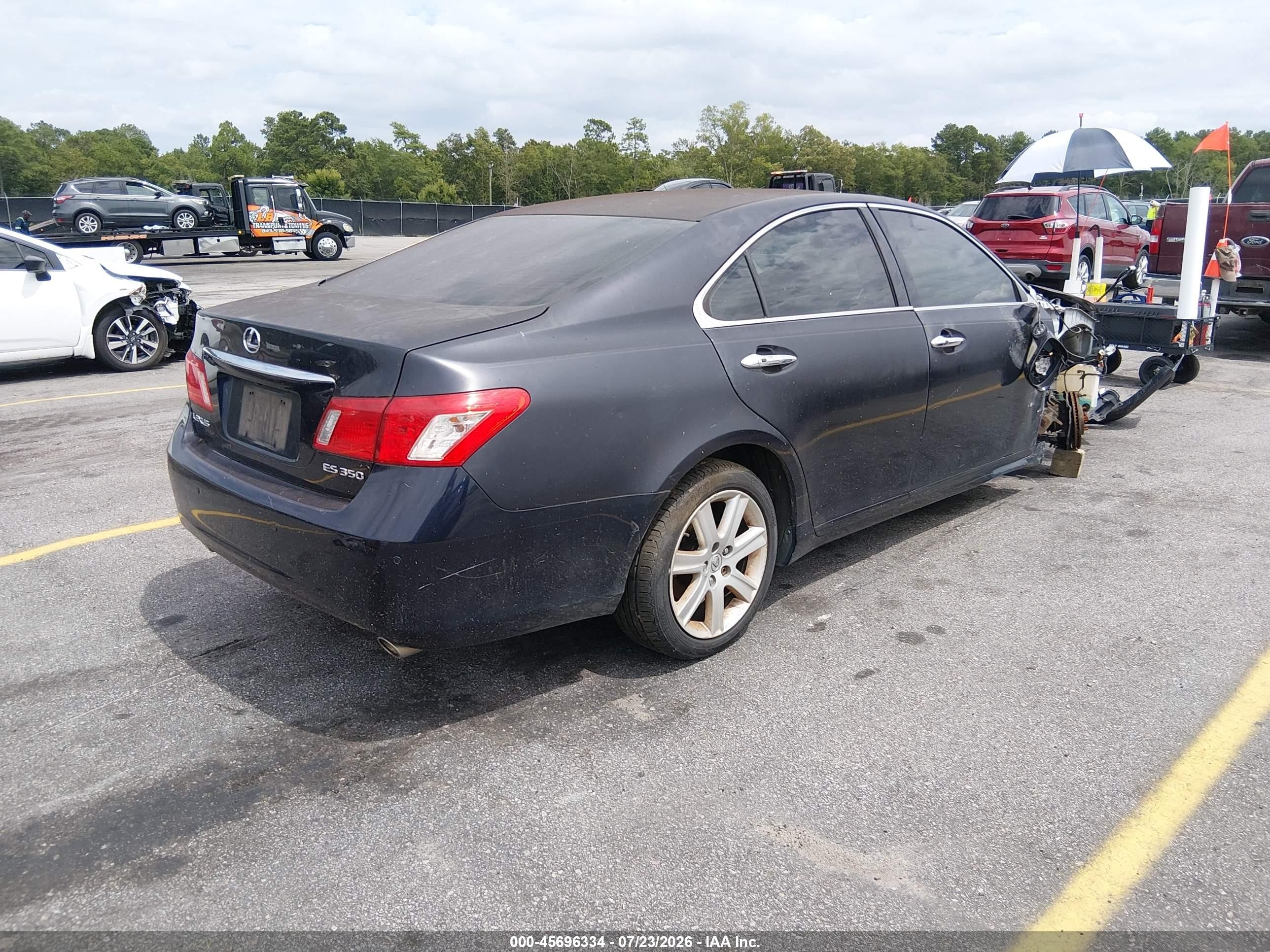 2007 Lexus Es 350   Blue vin: JTHBJ46G372148447