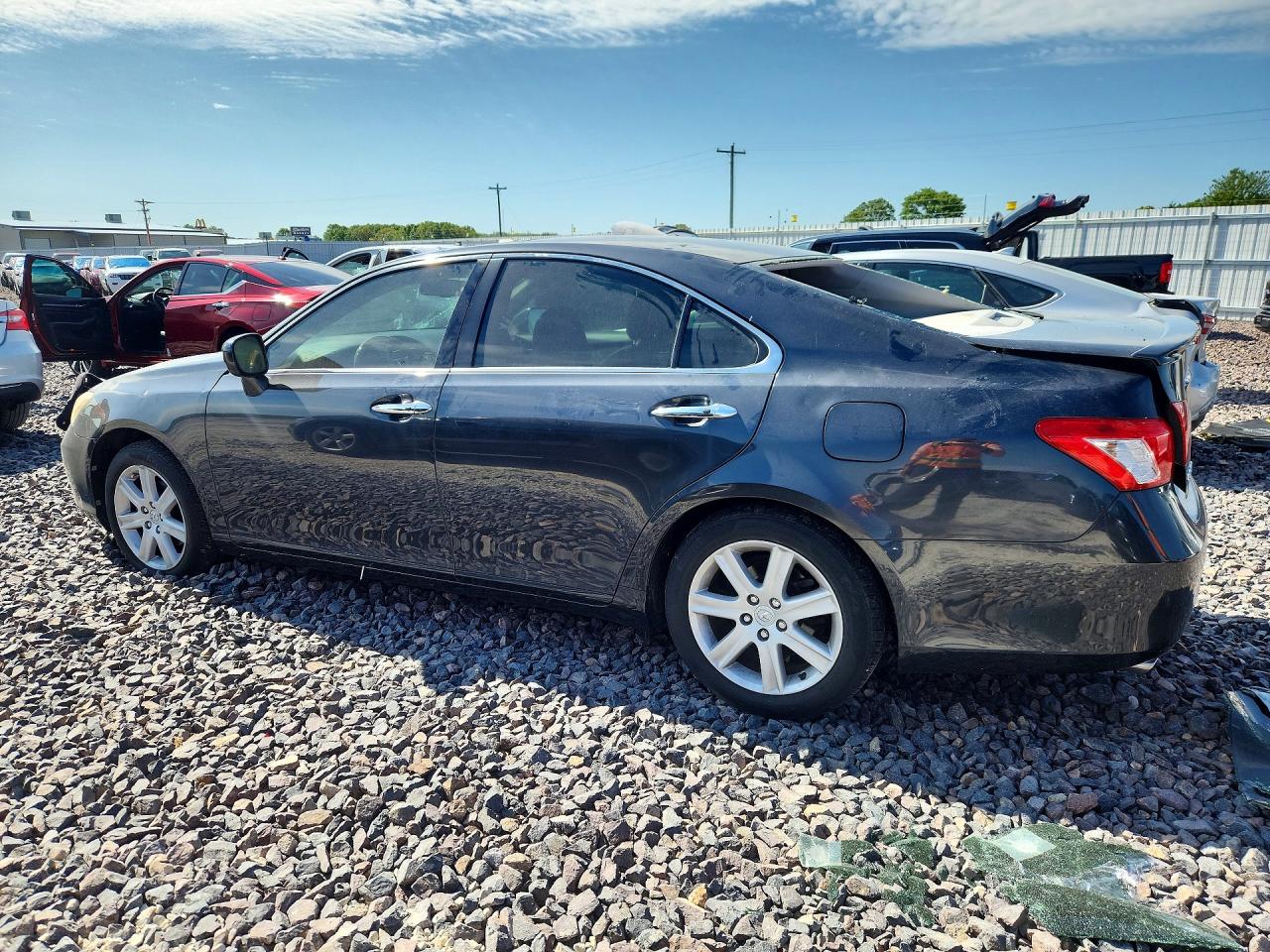 2007 Lexus Es 350 Black vin: JTHBJ46G372149310
