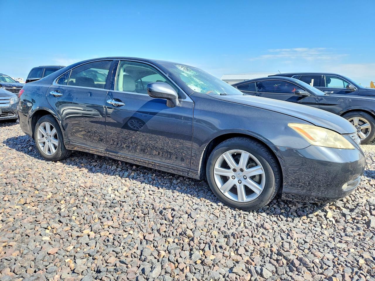2007 Lexus Es 350 Black vin: JTHBJ46G372149310