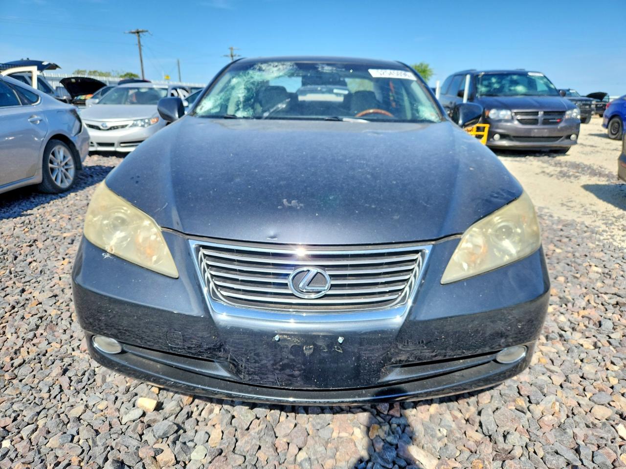 2007 Lexus Es 350 Black vin: JTHBJ46G372149310