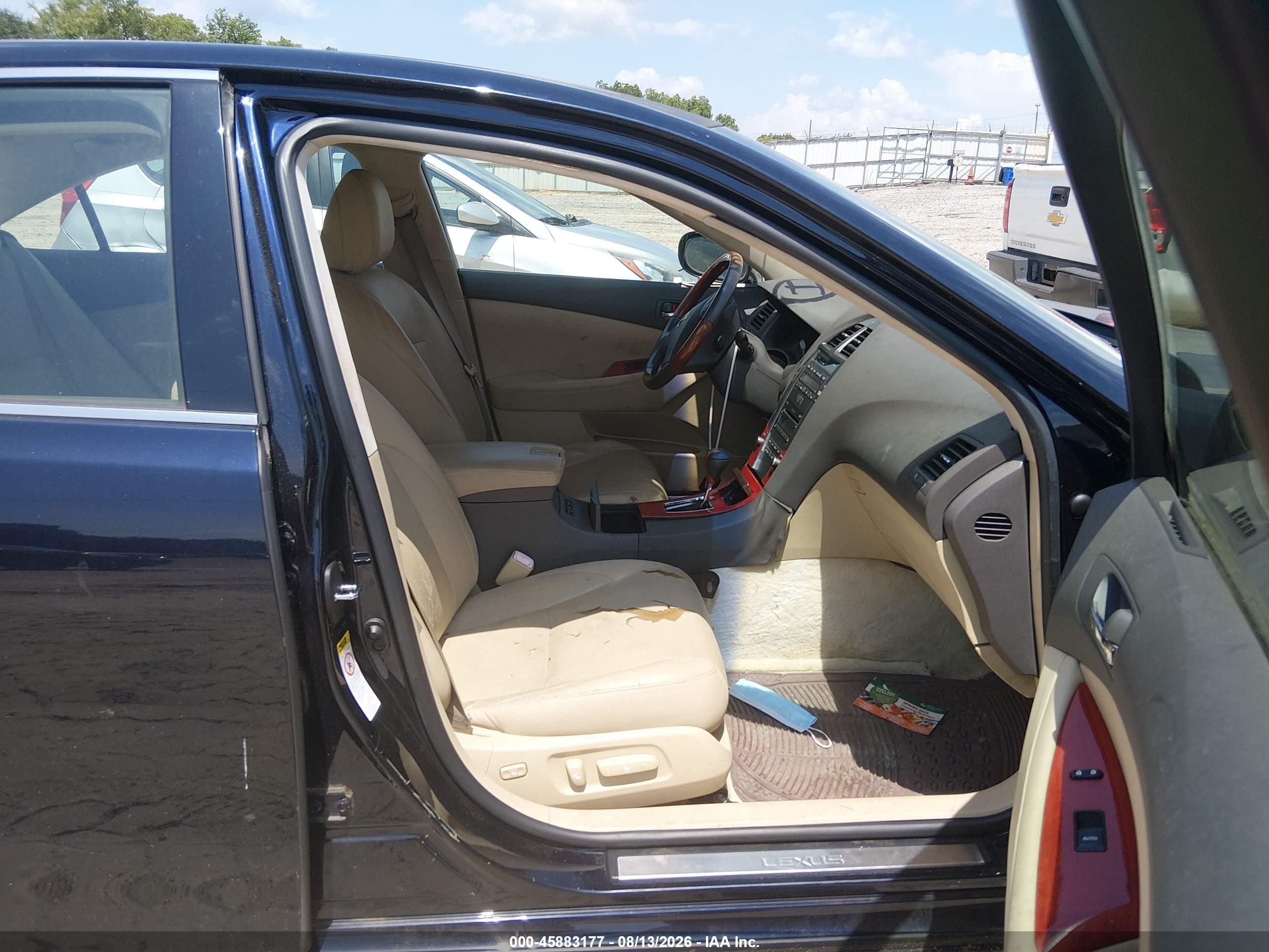 2008 Lexus Es 350   Blue vin: JTHBJ46G382165170