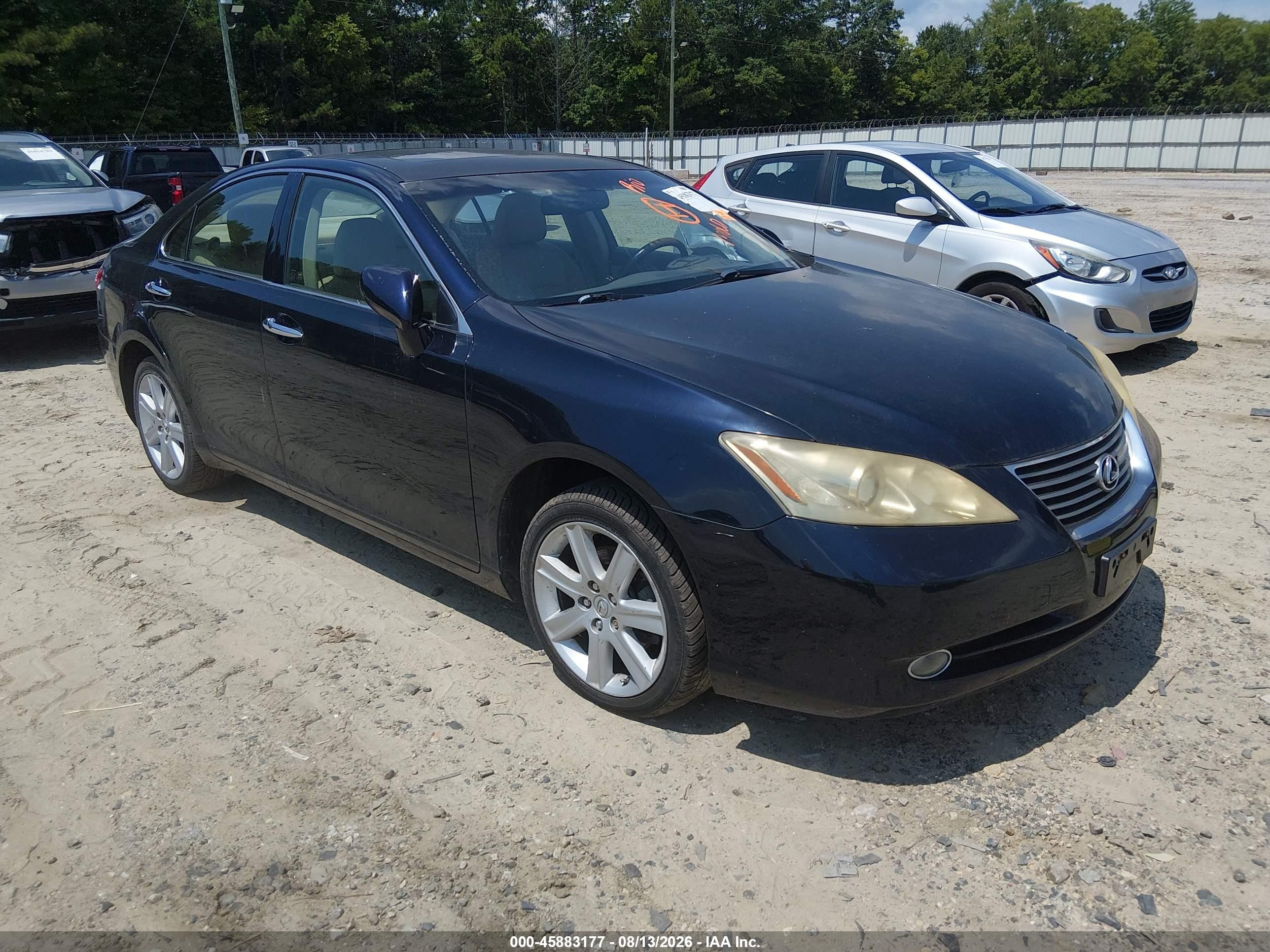 2008 Lexus Es 350   Blue vin: JTHBJ46G382165170