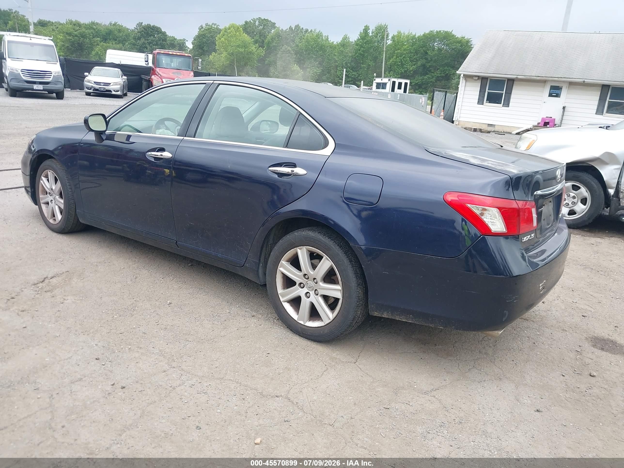 2008 Lexus Es 350   Blue vin: JTHBJ46G382177237