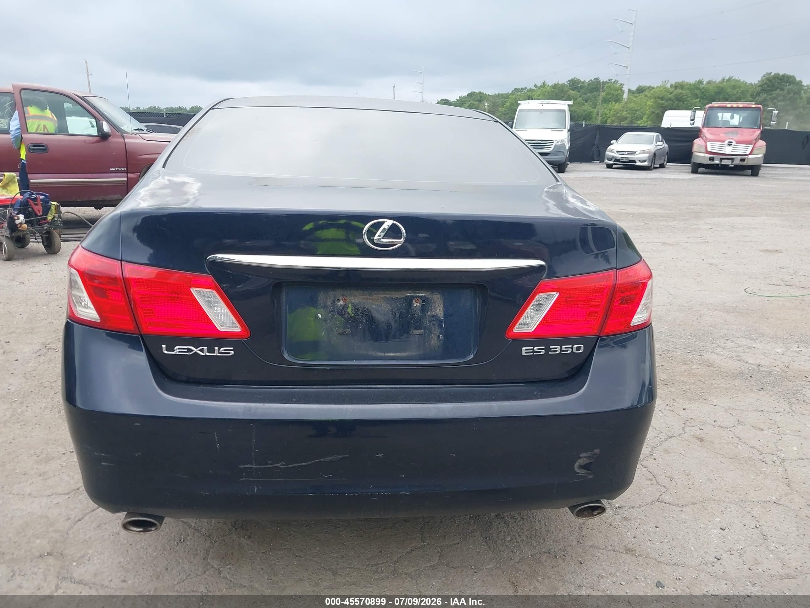 2008 Lexus Es 350   Blue vin: JTHBJ46G382177237