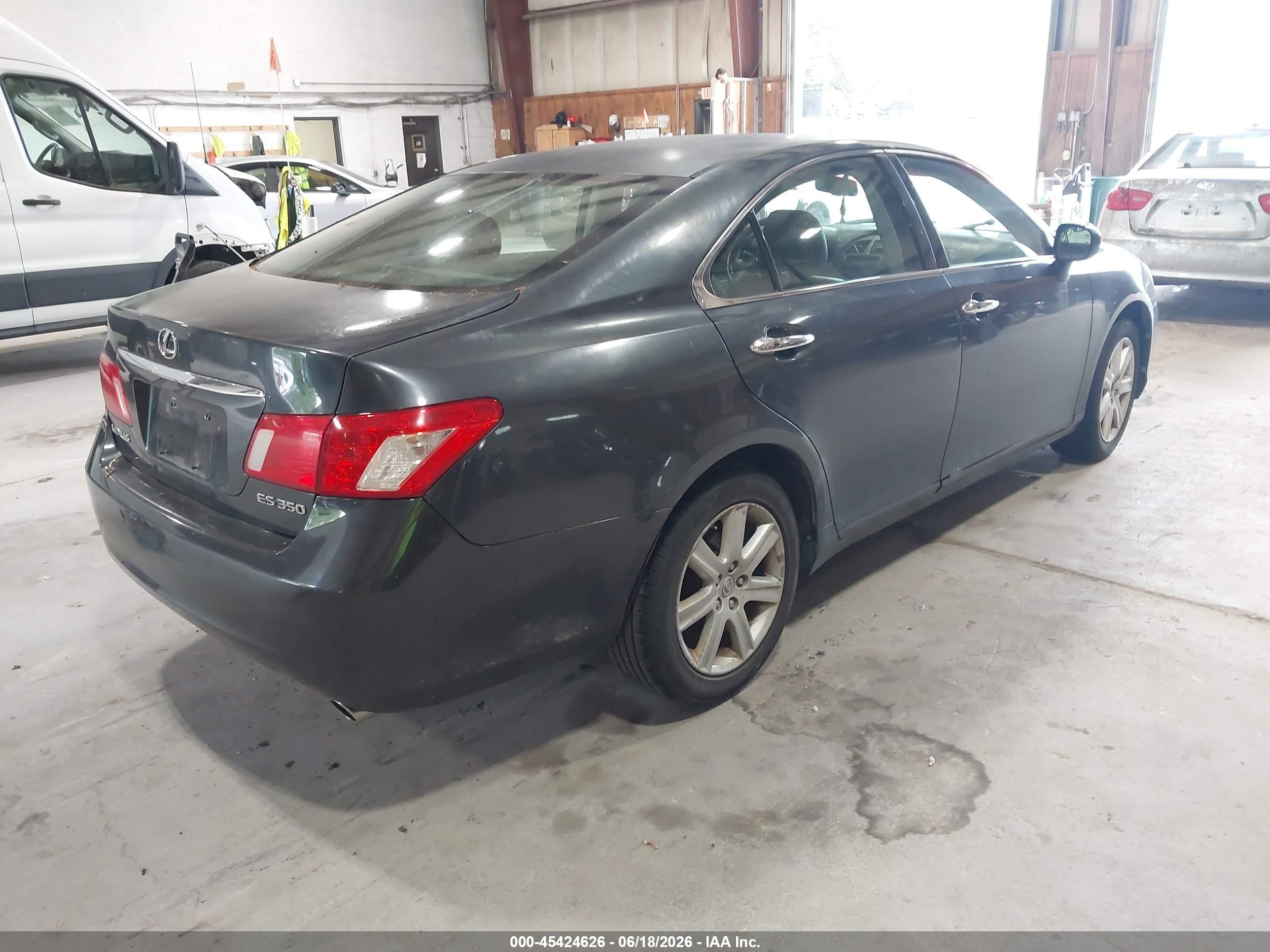 2008 Lexus Es 350 Gray vin: JTHBJ46G382180090