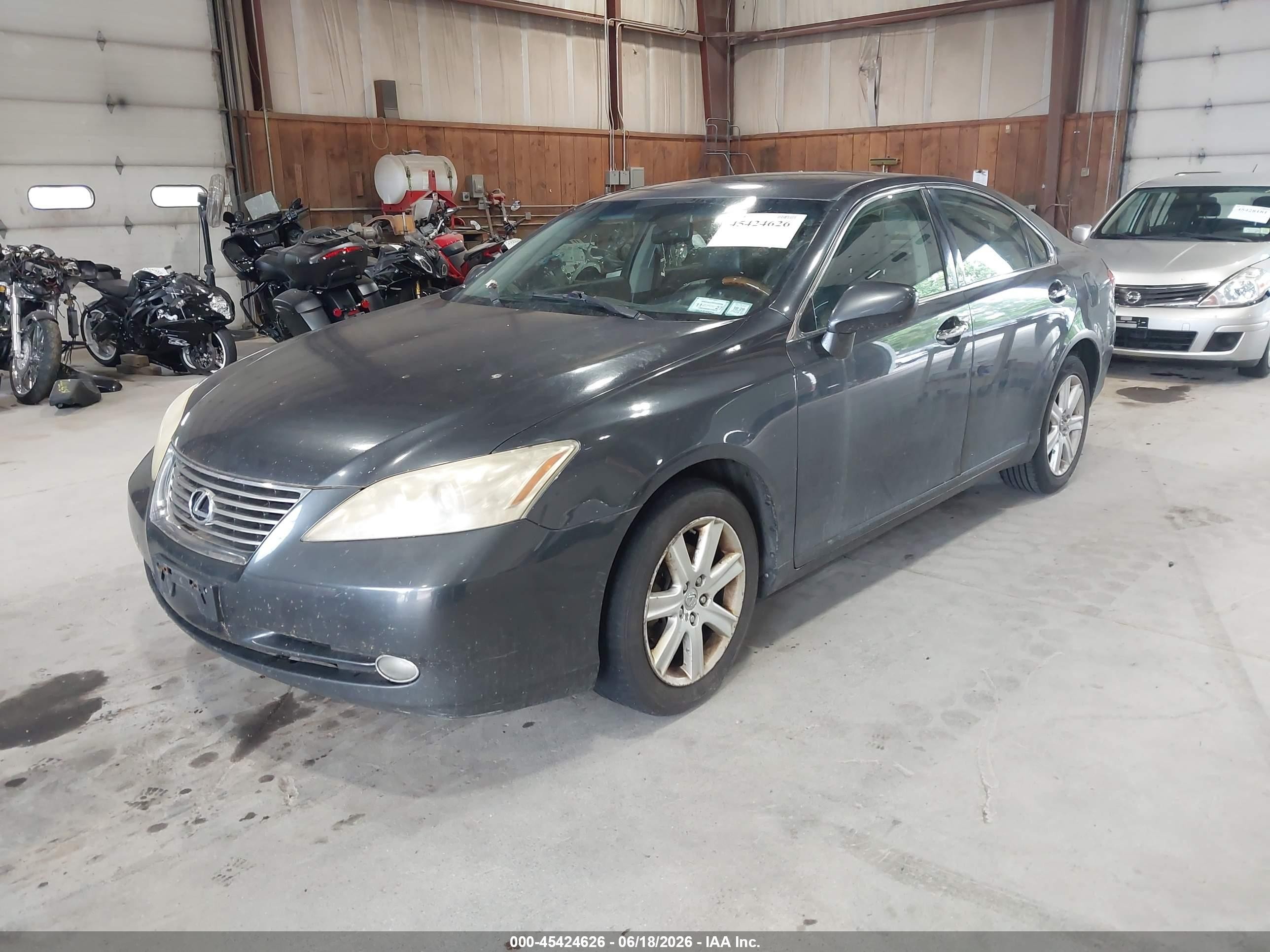 2008 Lexus Es 350 Gray vin: JTHBJ46G382180090