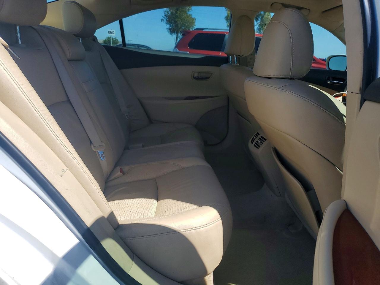 2008 Lexus Es 350 White vin: JTHBJ46G382187590
