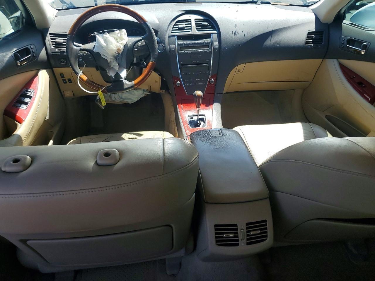 2008 Lexus Es 350 White vin: JTHBJ46G382187590