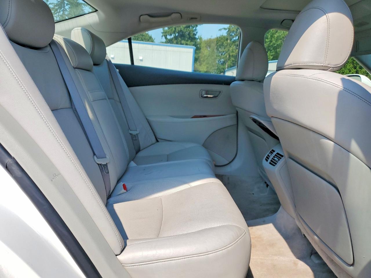 2008 Lexus Es 350 White vin: JTHBJ46G382206154