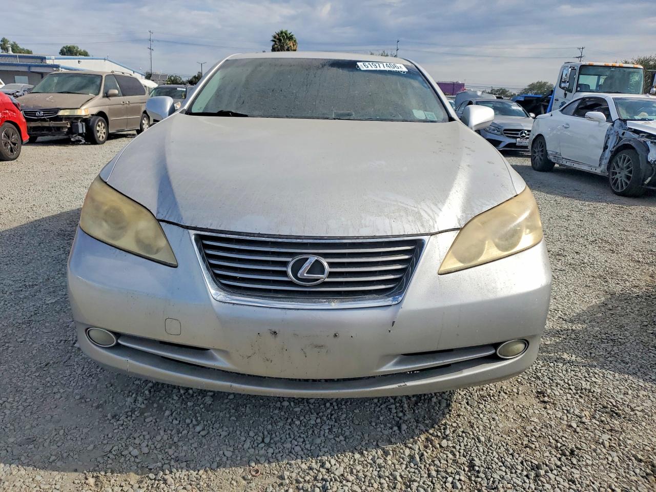 2008 Lexus Es 350 Silver vin: JTHBJ46G382209720