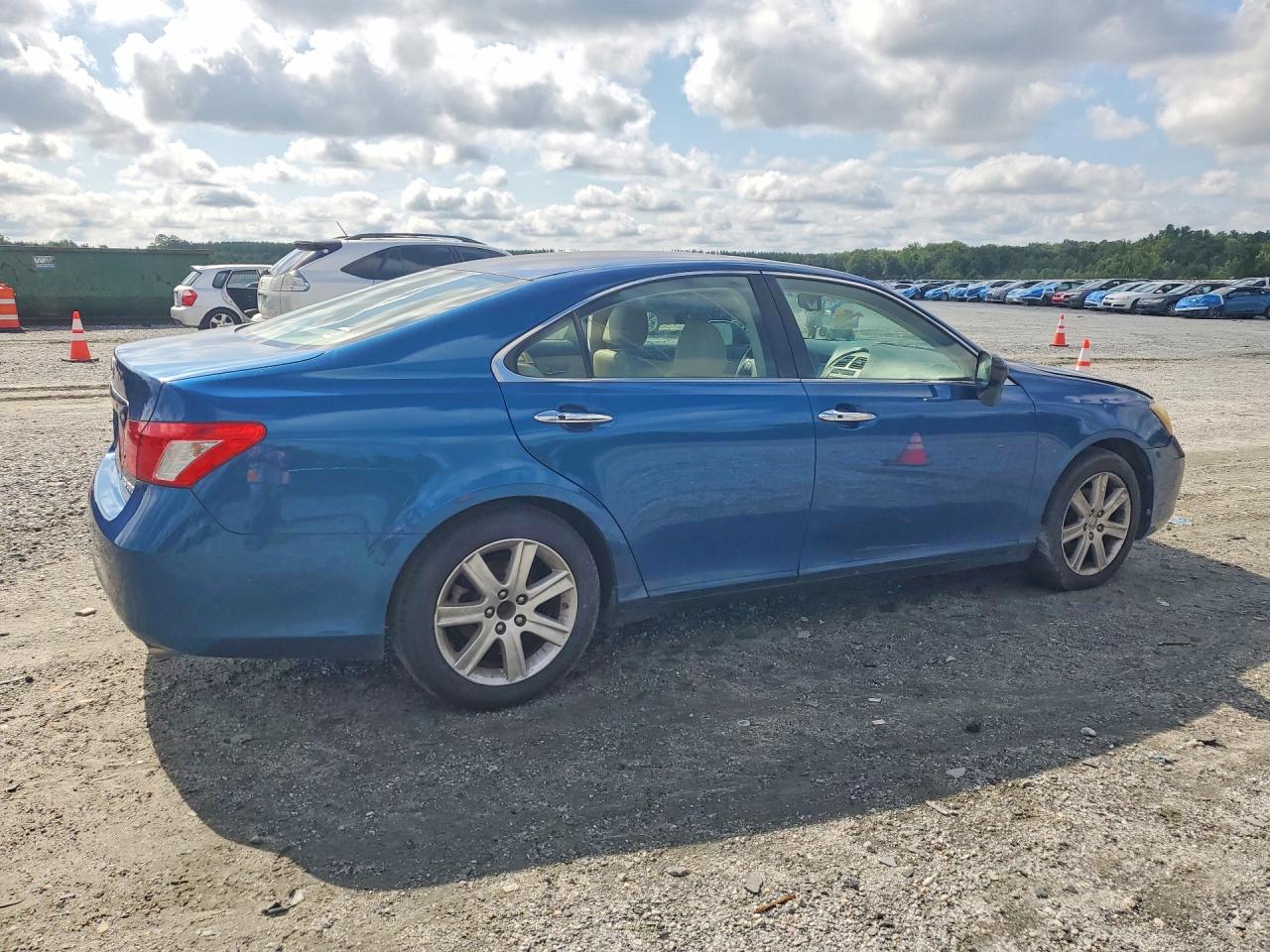 2008 Lexus Es 350 Blue vin: JTHBJ46G382222953