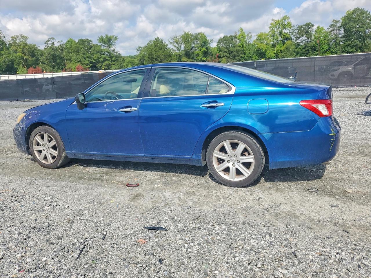 2008 Lexus Es 350 Blue vin: JTHBJ46G382222953