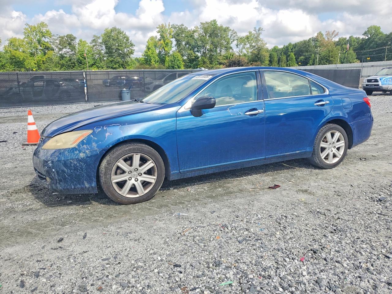 2008 Lexus Es 350 Blue vin: JTHBJ46G382222953