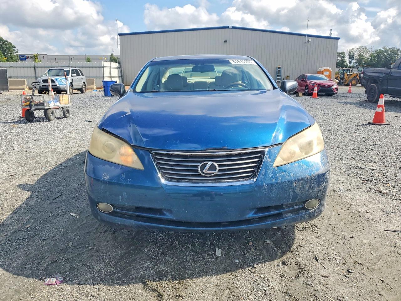 2008 Lexus Es 350 Blue vin: JTHBJ46G382222953
