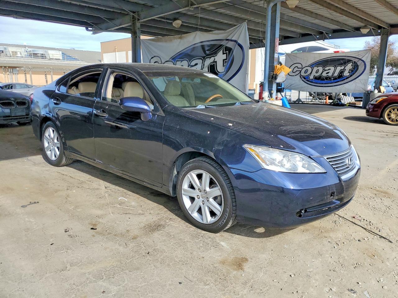 2008 Lexus Es 350 Синий vin: JTHBJ46G382231118