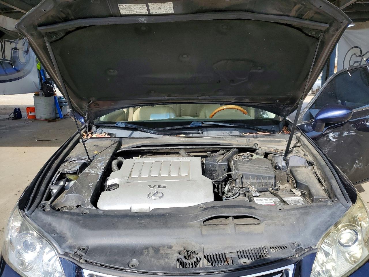 2008 Lexus Es 350 Синий vin: JTHBJ46G382231118