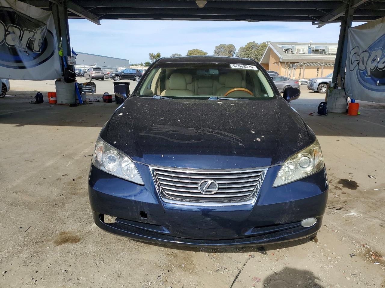 2008 Lexus Es 350 Синий vin: JTHBJ46G382231118