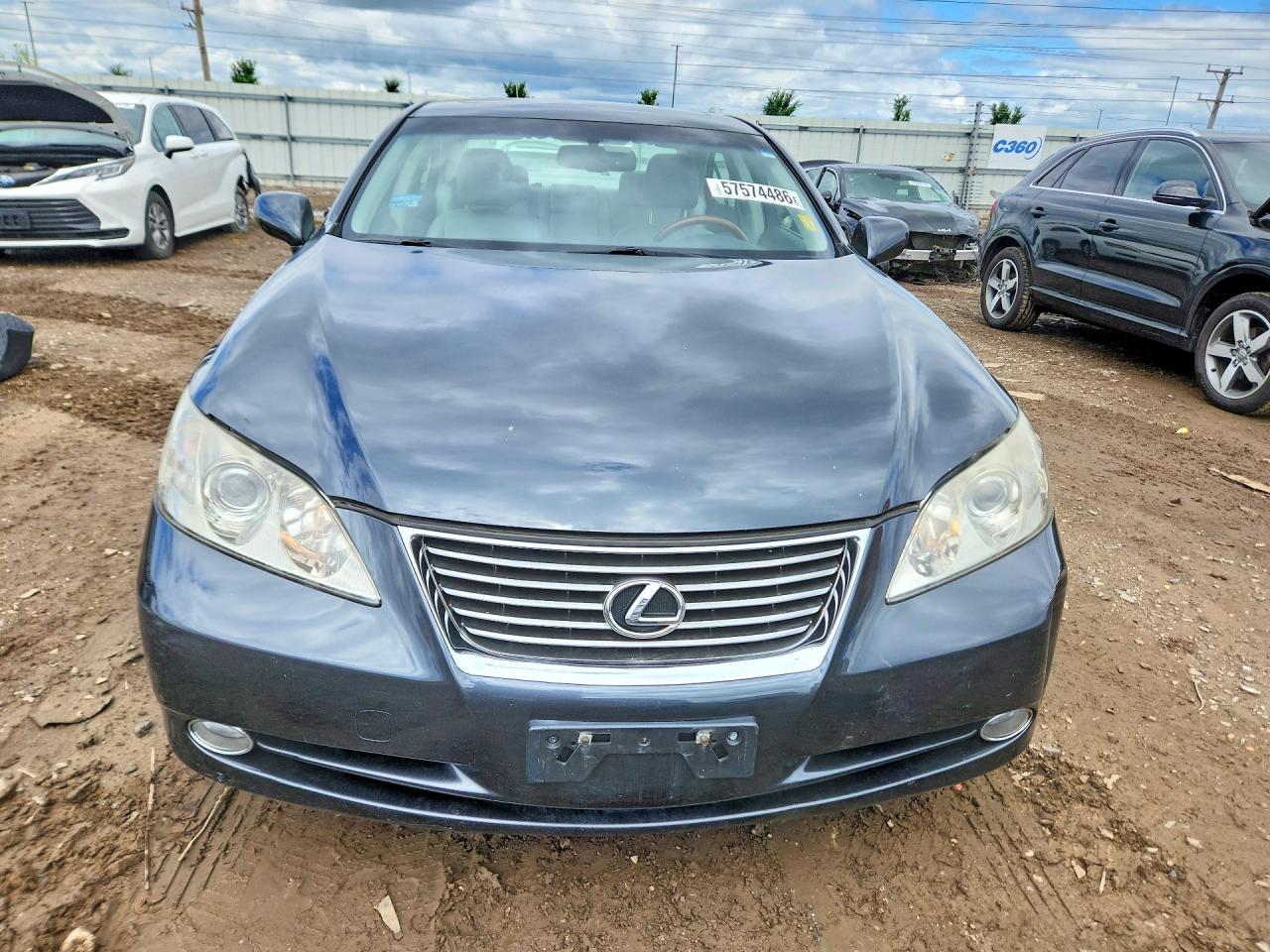 2008 Lexus Es 350 Угольный vin: JTHBJ46G382239056
