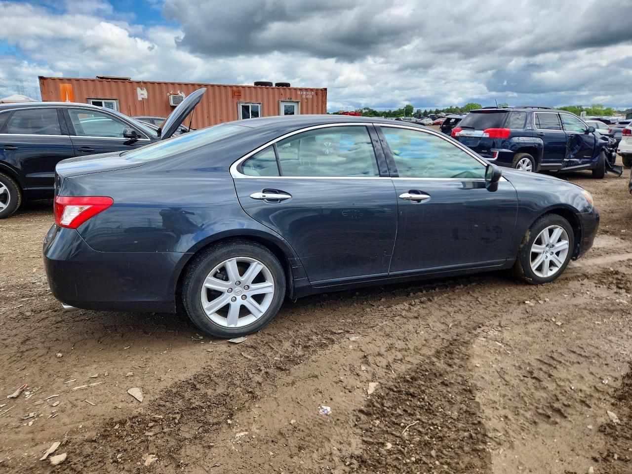 2008 Lexus Es 350 Угольный vin: JTHBJ46G382239056