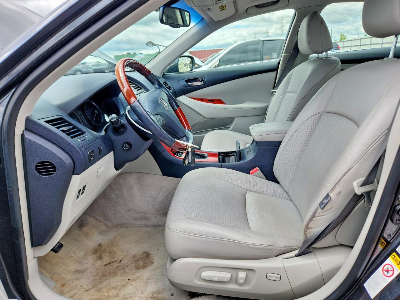 2008 Lexus Es 350 Угольный vin: JTHBJ46G382239056