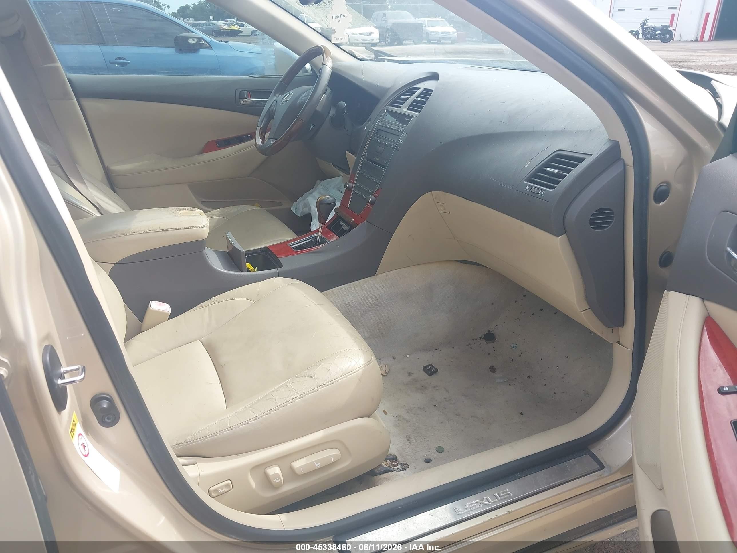 2008 Lexus Es 350   Gold vin: JTHBJ46G382240076