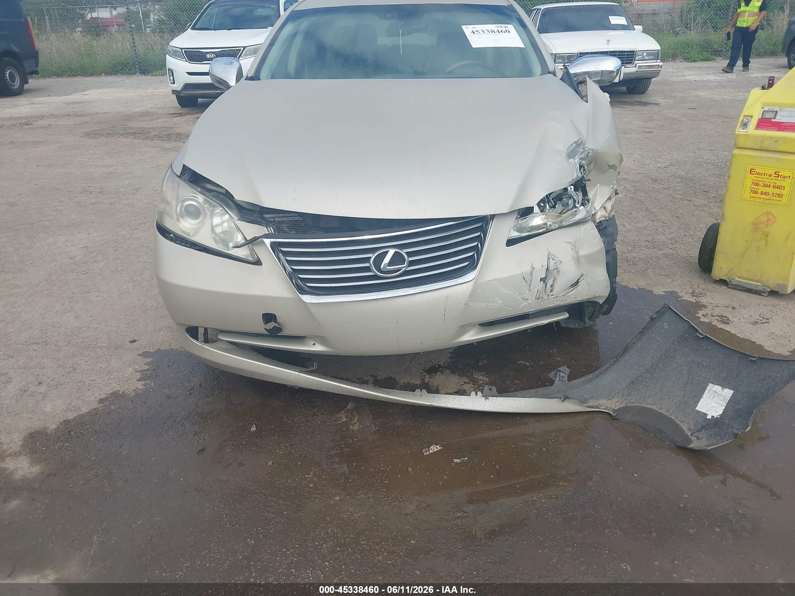 2008 Lexus Es 350   Gold vin: JTHBJ46G382240076