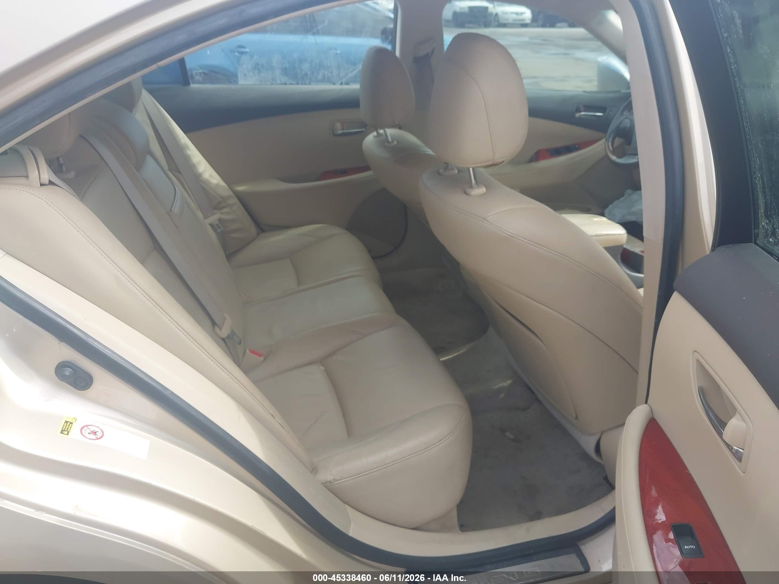2008 Lexus Es 350   Gold vin: JTHBJ46G382240076