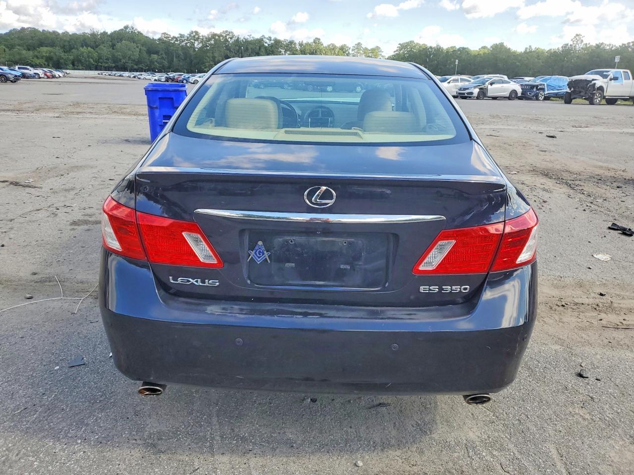 2008 Lexus Es 350 Blue vin: JTHBJ46G382244550
