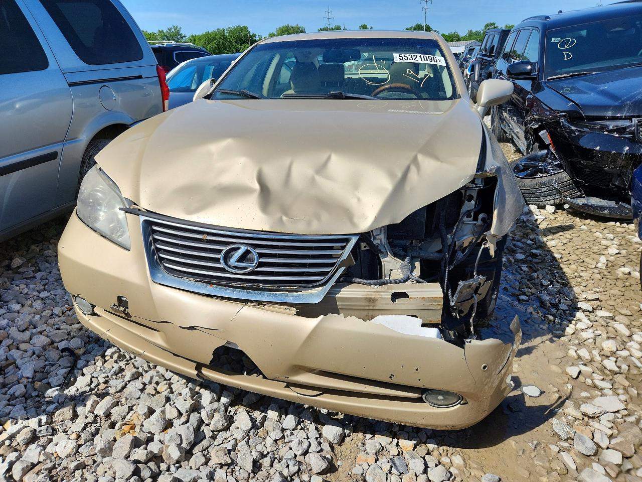 2008 Lexus Es 350 Gold vin: JTHBJ46G382246234