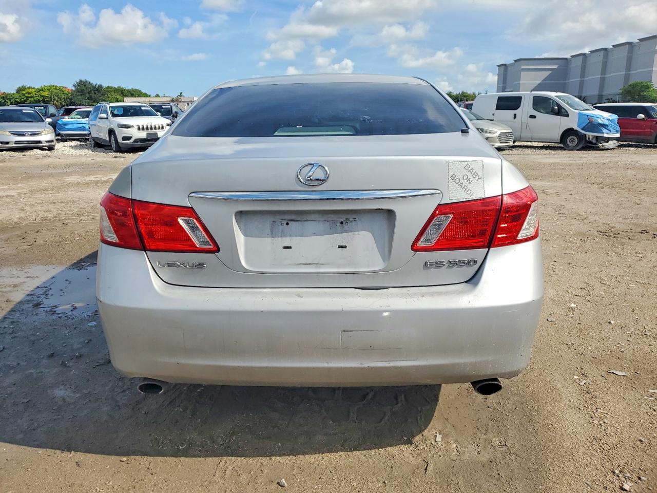 2008 Lexus Es 350 Gray vin: JTHBJ46G382246346