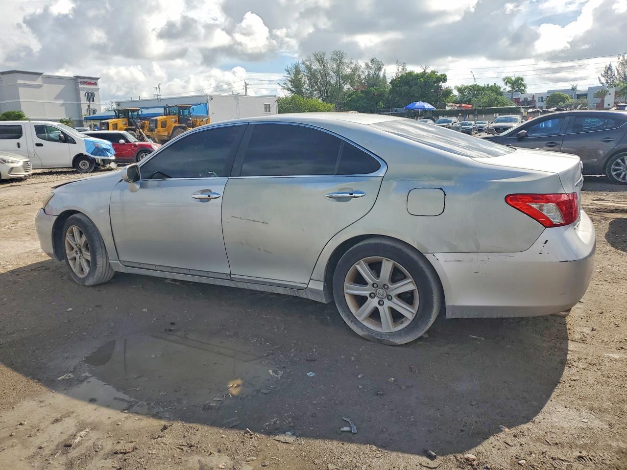2008 Lexus Es 350 Gray vin: JTHBJ46G382246346
