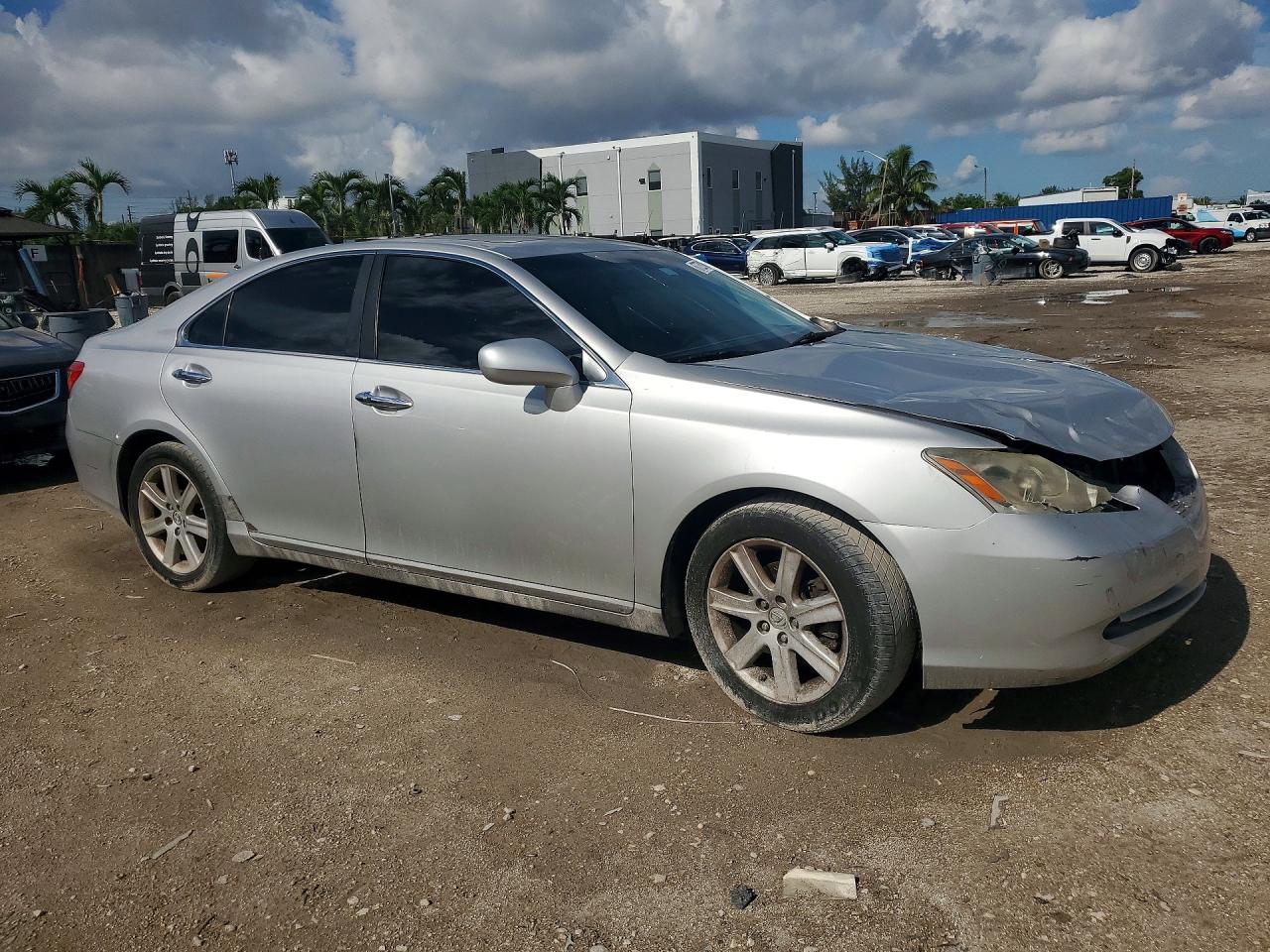2008 Lexus Es 350 Gray vin: JTHBJ46G382246346