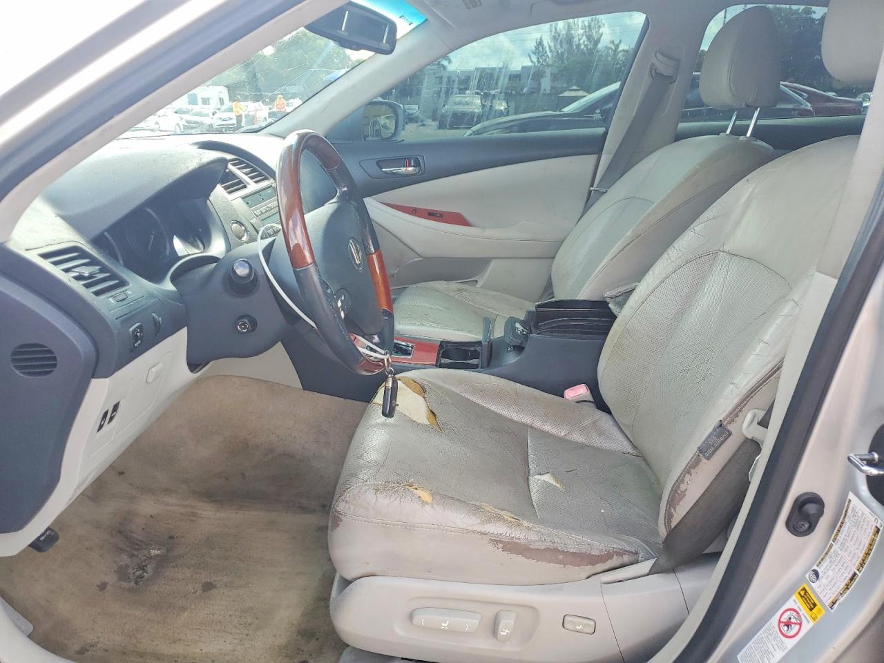 2008 Lexus Es 350 Gray vin: JTHBJ46G382246346