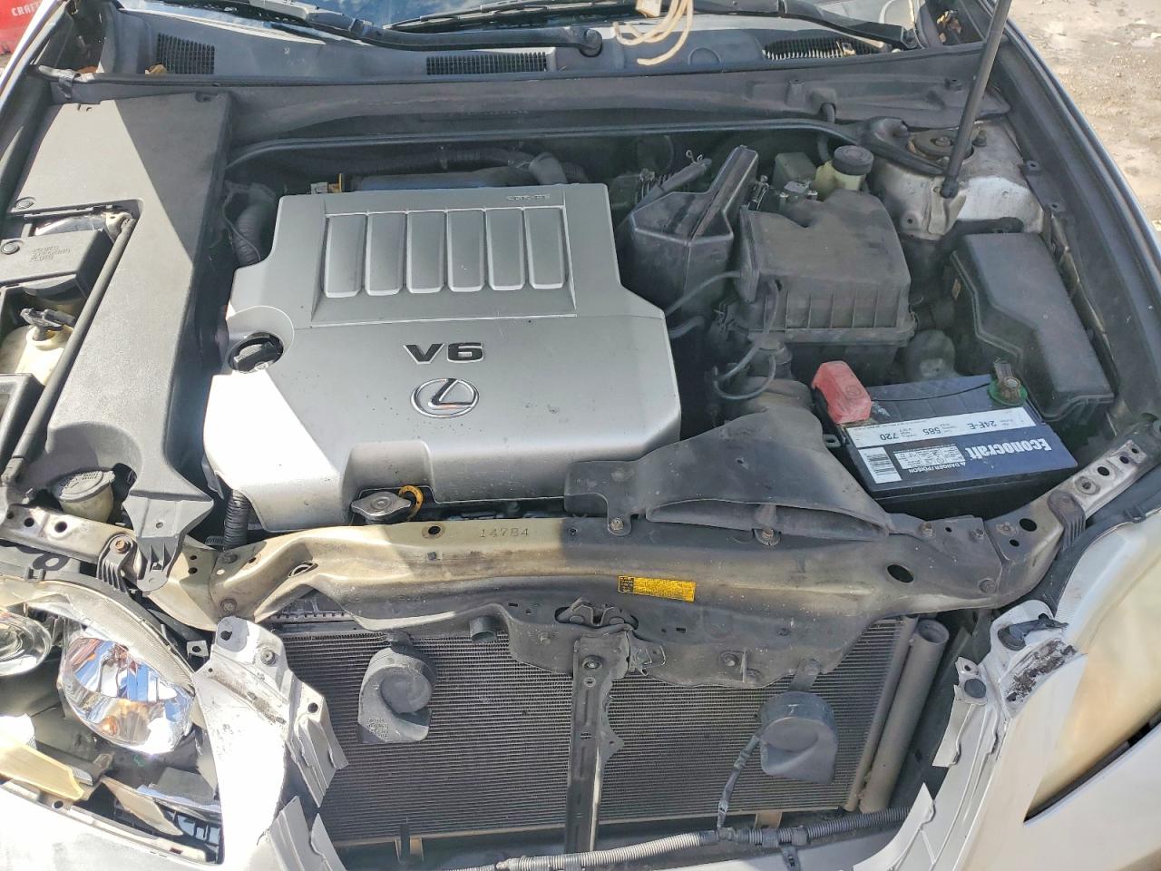 2008 Lexus Es 350 Gray vin: JTHBJ46G382246346