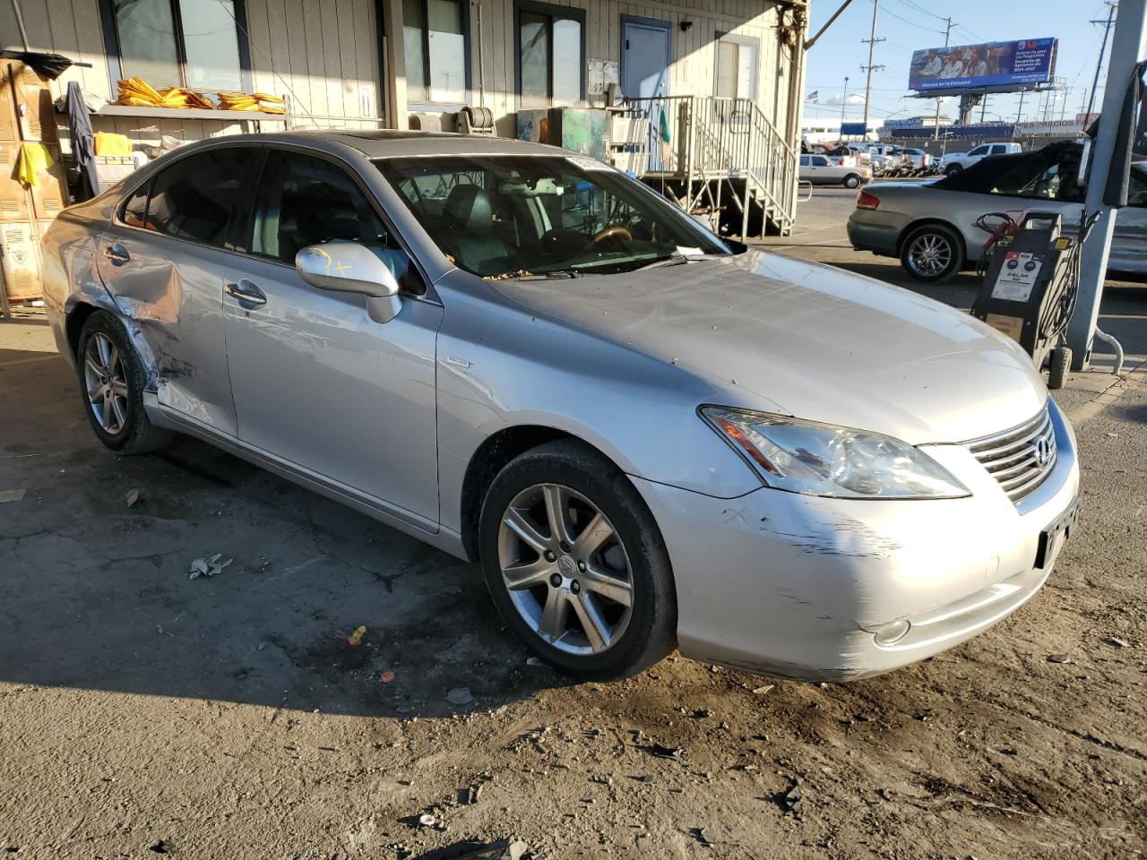 2008 Lexus Es 350 Silver vin: JTHBJ46G382249991