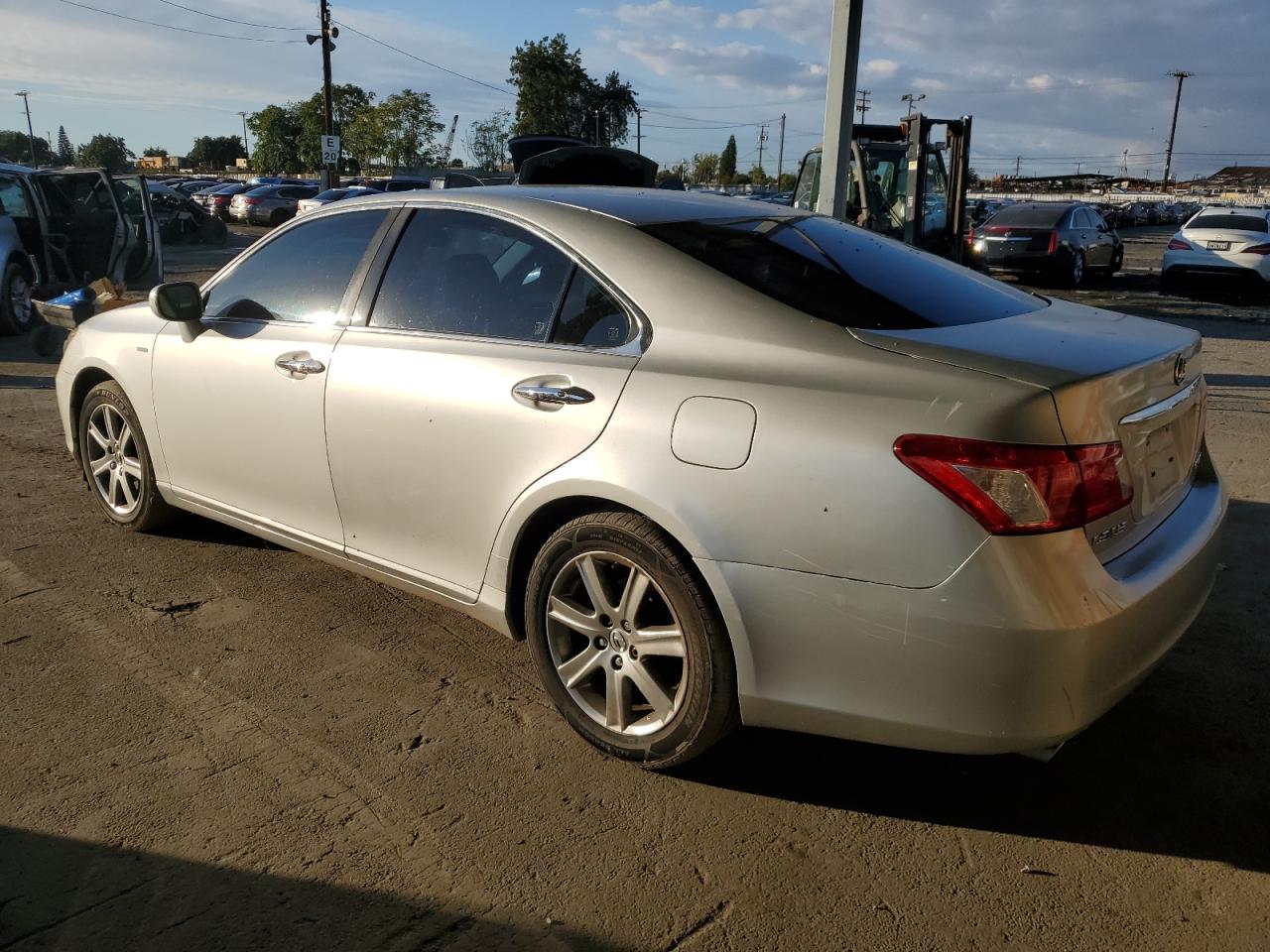 2008 Lexus Es 350 Silver vin: JTHBJ46G382249991