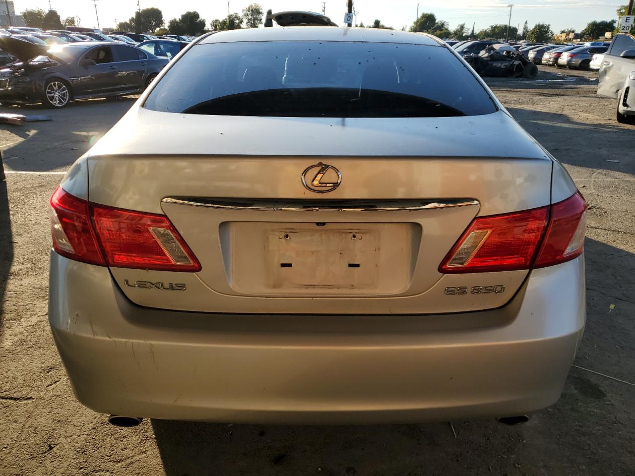 2008 Lexus Es 350 Silver vin: JTHBJ46G382249991