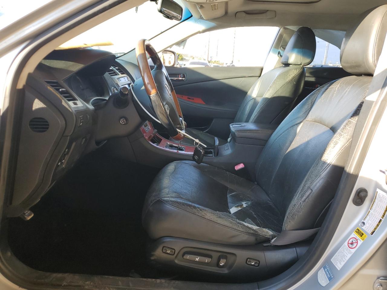 2008 Lexus Es 350 Silver vin: JTHBJ46G382249991