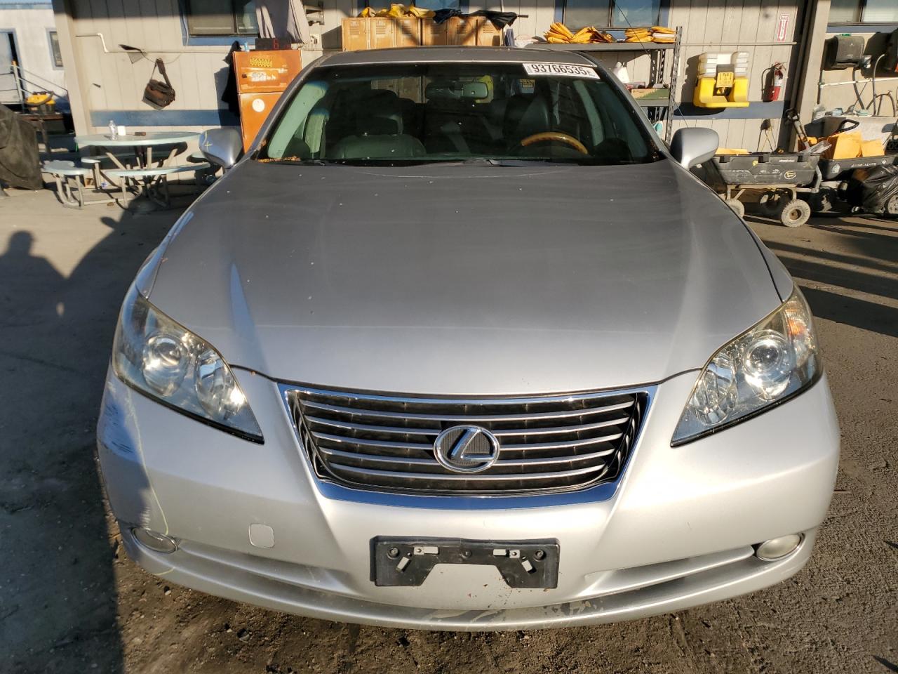 2008 Lexus Es 350 Silver vin: JTHBJ46G382249991