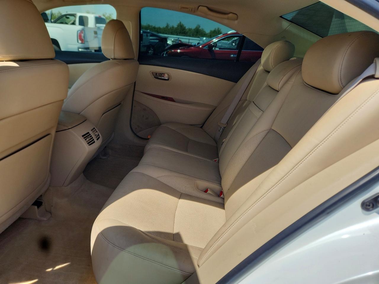 2008 Lexus Es 350 White vin: JTHBJ46G382255385