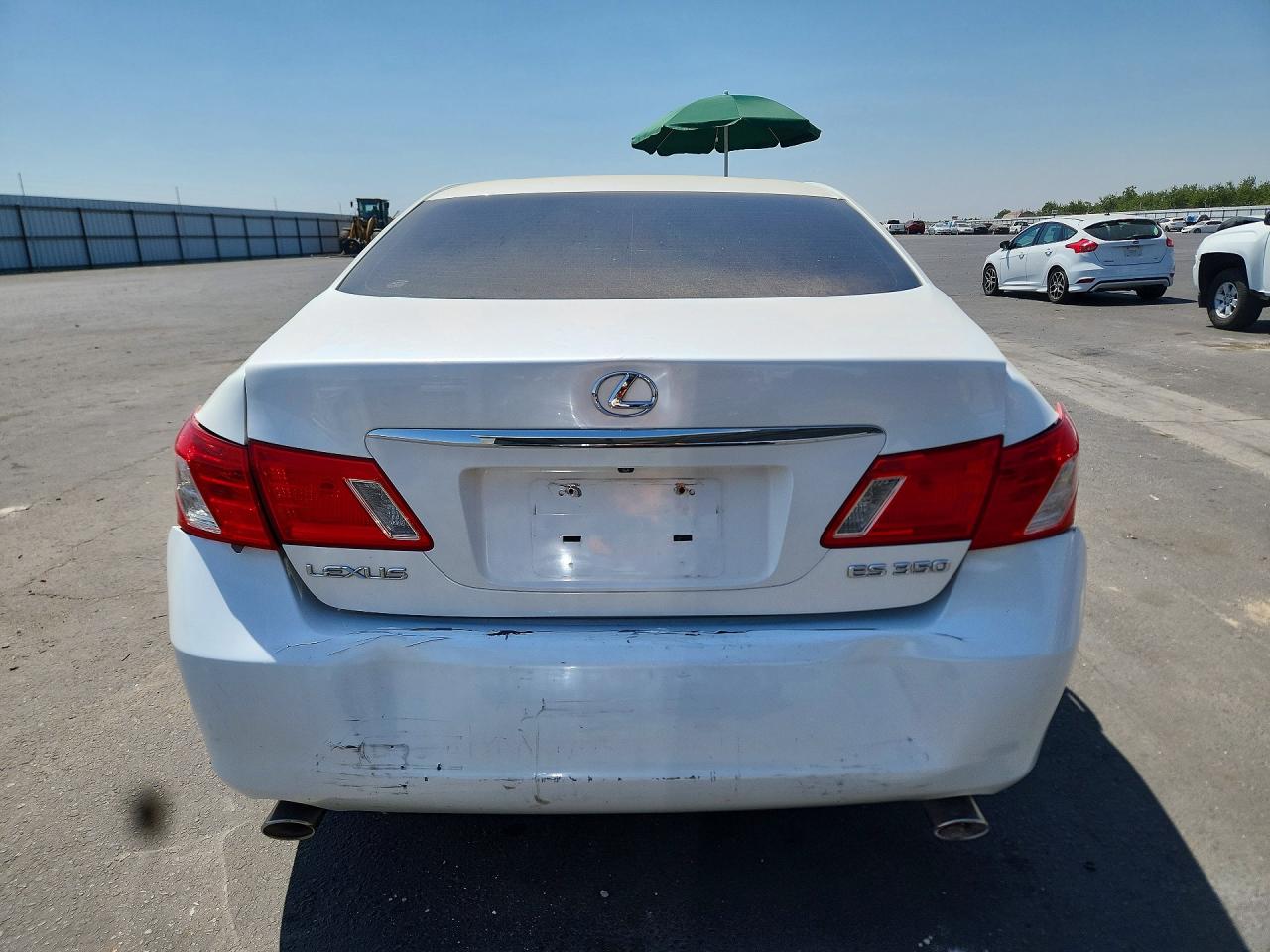 2008 Lexus Es 350 White vin: JTHBJ46G382255385