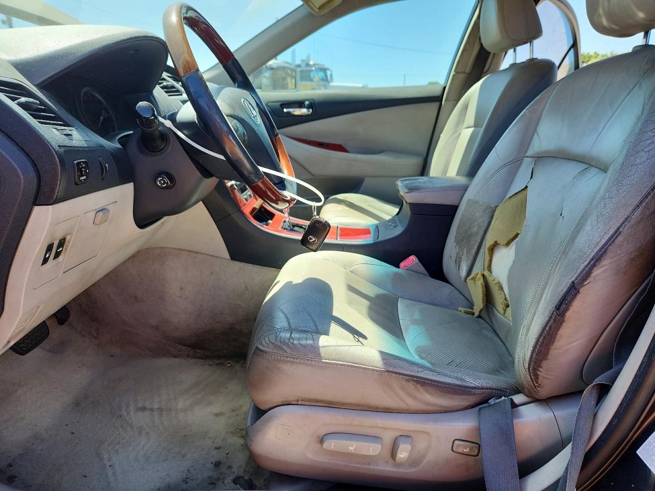 2008 Lexus Es 350 Gray vin: JTHBJ46G382259386