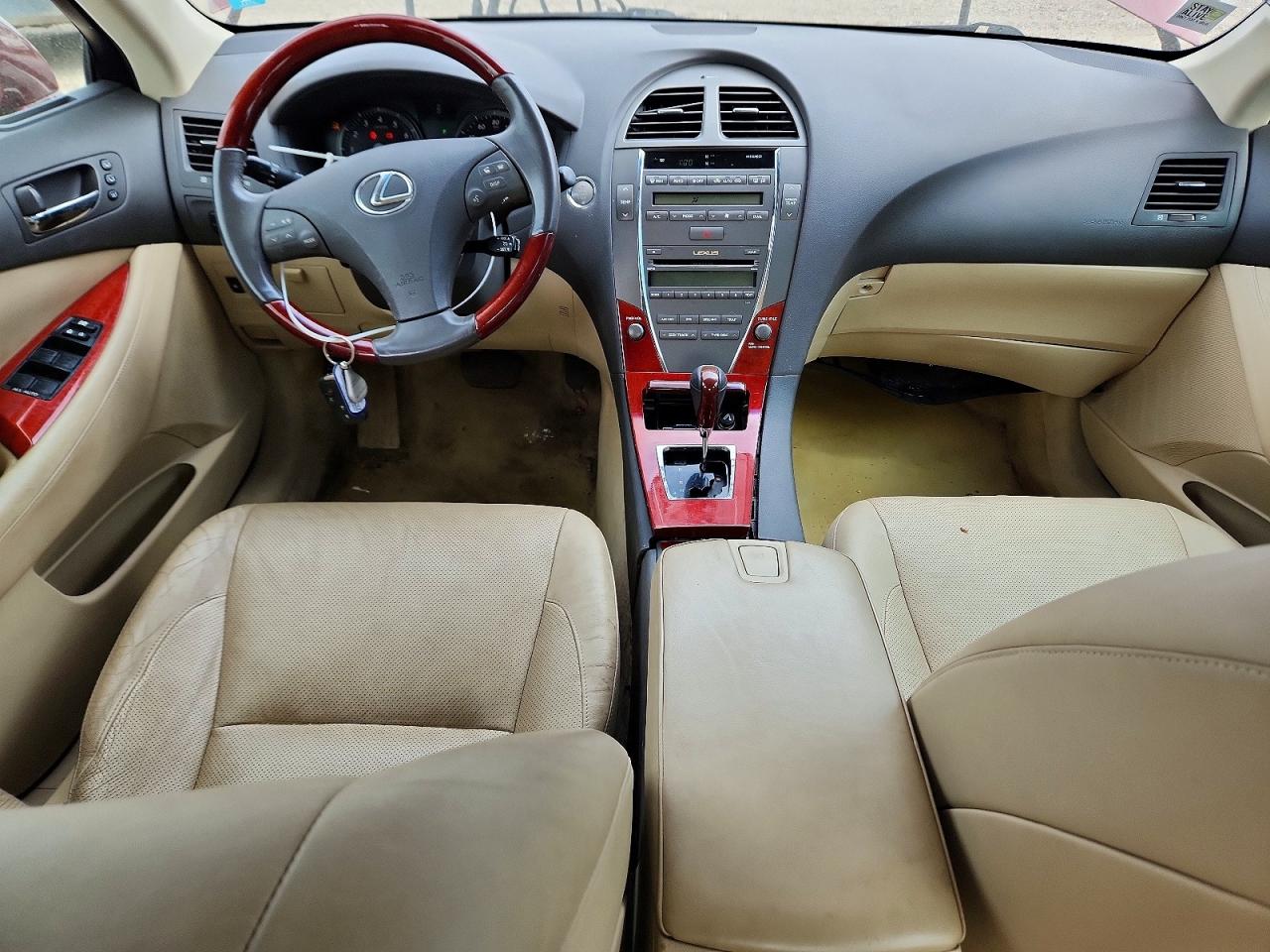2008 Lexus Es 350 Burgundy vin: JTHBJ46G382259646