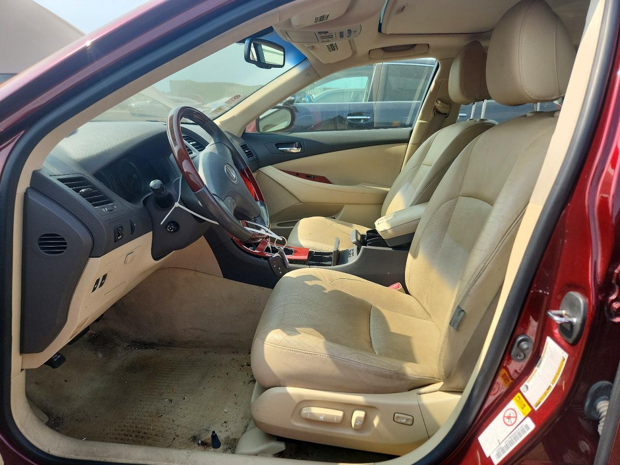 2008 Lexus Es 350 Burgundy vin: JTHBJ46G382259646