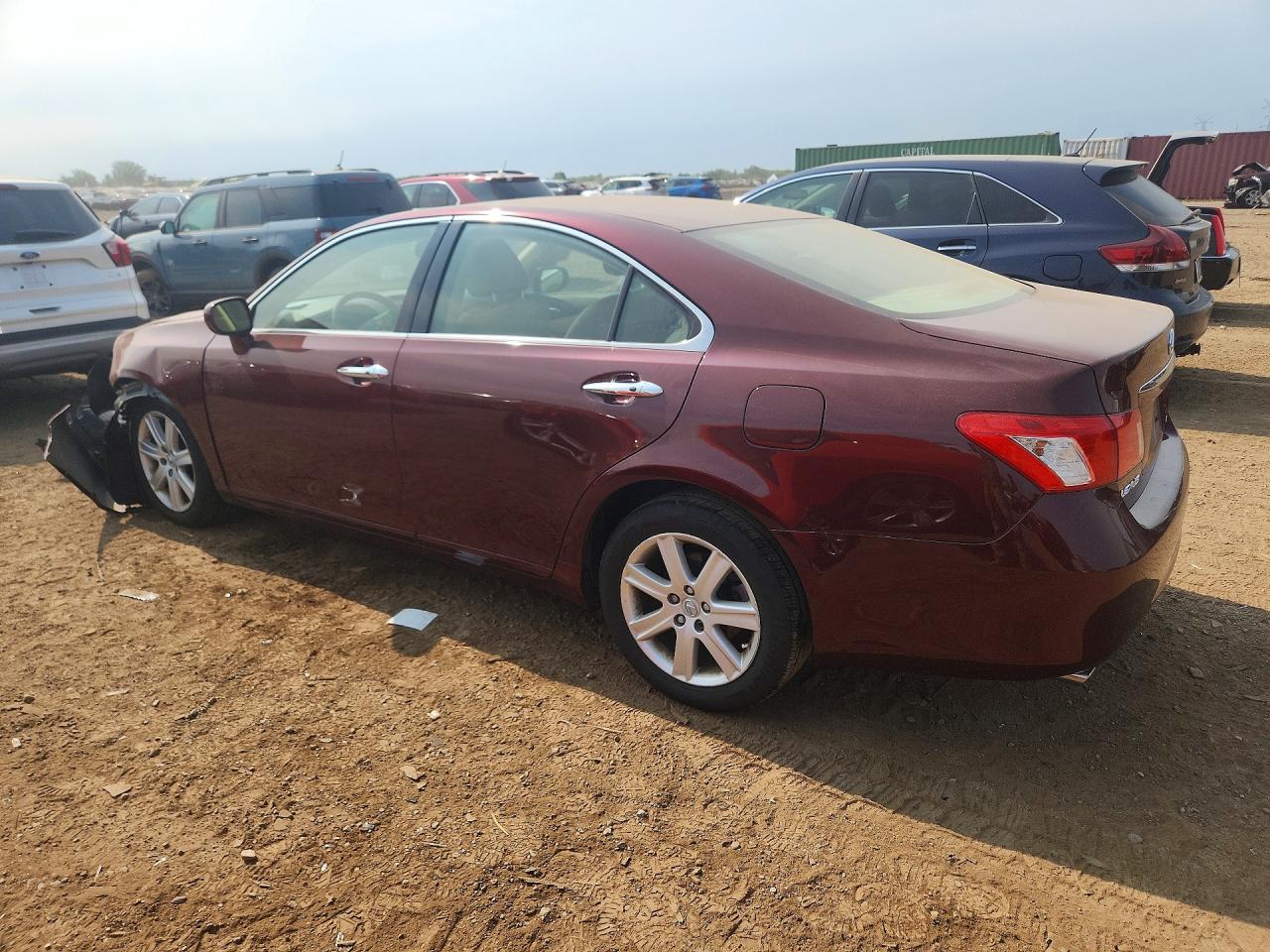 2008 Lexus Es 350 Burgundy vin: JTHBJ46G382259646